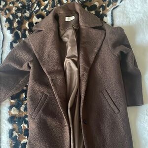 Brown Wool Coat